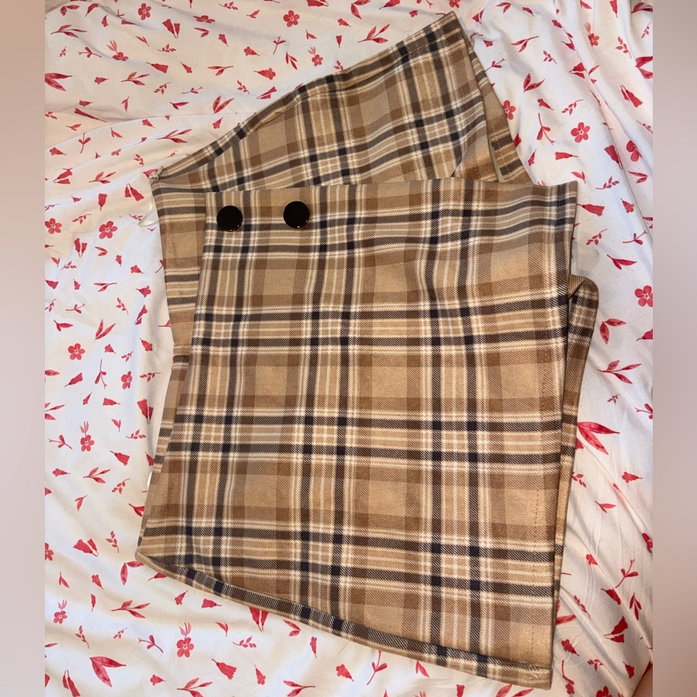 Blashe Plaid Mini Skort